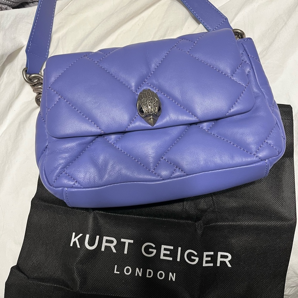 NWOT Purple Kurt Geiger London Bag